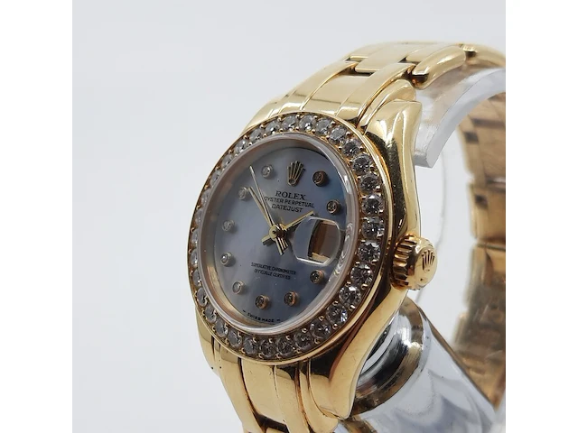 Dames polshorloge rolex, datejust - afbeelding 2 van  22