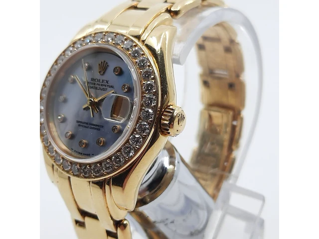 Dames polshorloge rolex, datejust - afbeelding 3 van  22