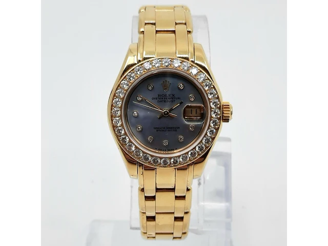 Dames polshorloge rolex, datejust - afbeelding 12 van  22