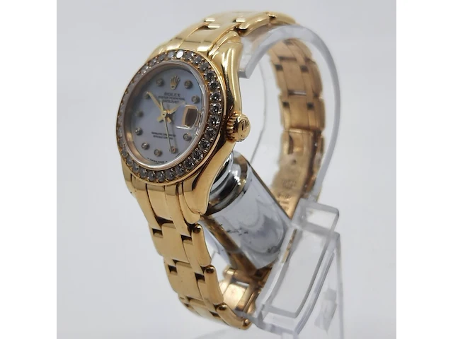Dames polshorloge rolex, datejust - afbeelding 16 van  22