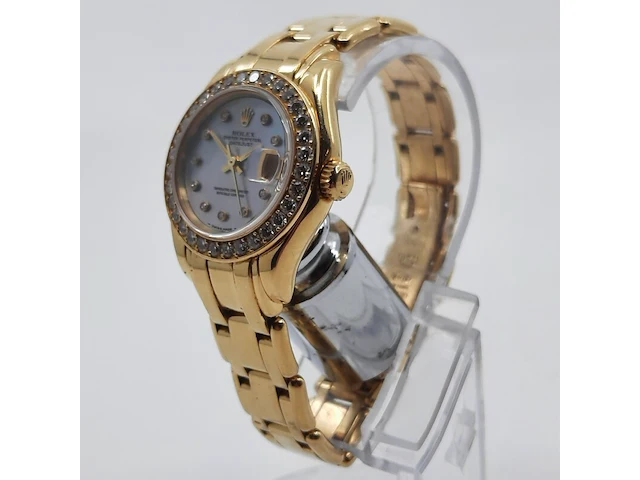 Dames polshorloge, rolex, datejust - afbeelding 16 van  22