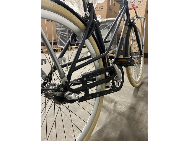 Dames stadsfiets 51 cm 3 versnellingen bsp, gaev, onyx black matt - afbeelding 4 van  15