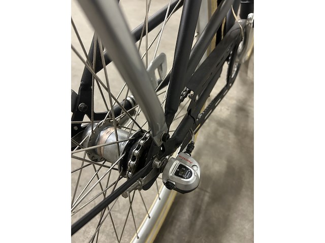 Dames stadsfiets 51 cm 3 versnellingen bsp, gaev, onyx black matt - afbeelding 5 van  15