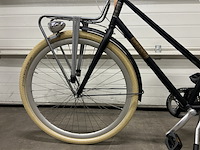 Dames stadsfiets 51 cm 3 versnellingen bsp, gaev, onyx black matt - afbeelding 8 van  15