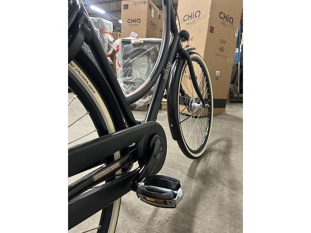 Dames stadsfiets 51 cm 3 versnellingen pointer, grande, zwart - afbeelding 6 van  16