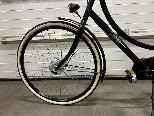 Dames stadsfiets 51 cm 3 versnellingen pointer, grande, zwart - afbeelding 9 van  16