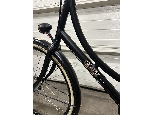 Dames stadsfiets 51 cm 3 versnellingen pointer, grande, zwart - afbeelding 12 van  16