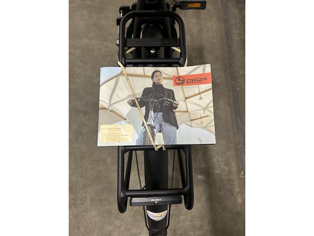 Dames stadsfiets 56 cm 7 versnellingen bsp, voyager, onyx black - afbeelding 3 van  19