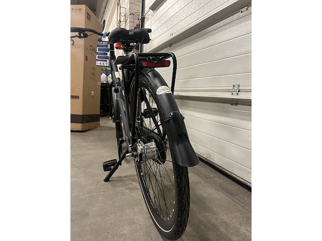 Dames stadsfiets 56 cm 7 versnellingen bsp, voyager, onyx black - afbeelding 4 van  19