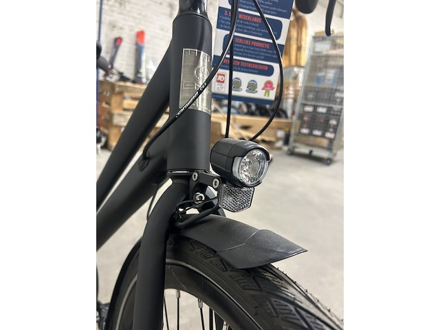 Dames stadsfiets 56 cm 7 versnellingen bsp, voyager, onyx black - afbeelding 5 van  19