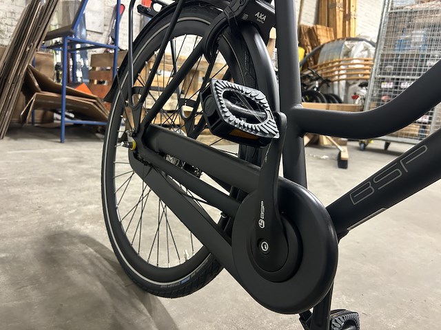 Dames stadsfiets 56 cm 7 versnellingen bsp, voyager, onyx black - afbeelding 6 van  19