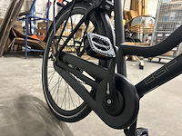 Dames stadsfiets 56 cm 7 versnellingen bsp, voyager, onyx black - afbeelding 6 van  19