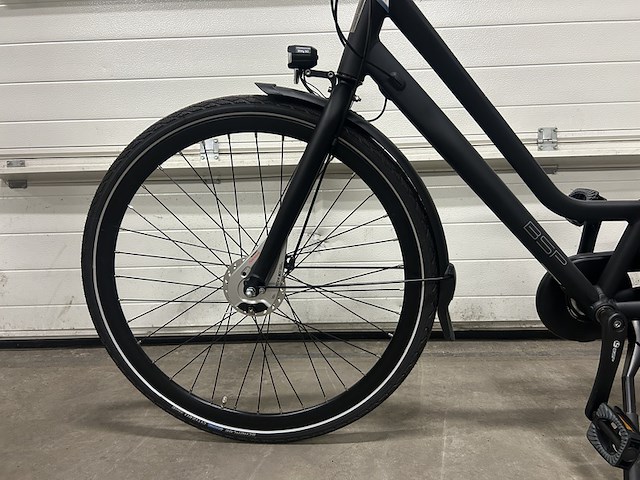 Dames stadsfiets 56 cm 7 versnellingen bsp, voyager, onyx black - afbeelding 12 van  19