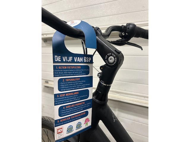 Dames stadsfiets 56 cm 7 versnellingen bsp, voyager, onyx black - afbeelding 19 van  19