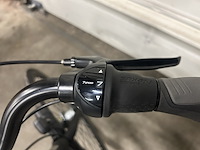 Dames stadsfiets 56 cm 7 versnellingen bsp, voyager, onyx black - afbeelding 9 van  19