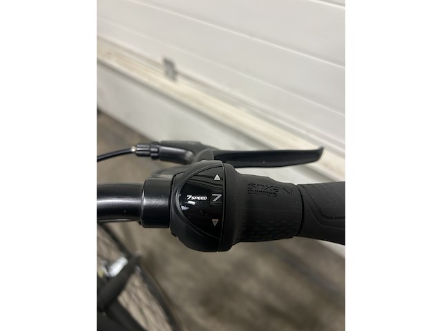 Dames stadsfiets 57 cm 3 versnellingen bsp, o-seven n7, onyx black matt - afbeelding 4 van  20