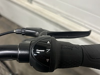 Dames stadsfiets 57 cm 3 versnellingen bsp, o-seven n7, onyx black matt - afbeelding 4 van  20