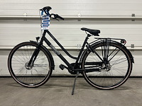 Dames stadsfiets 57 cm 3 versnellingen bsp, o-seven n7, onyx black matt - afbeelding 1 van  20