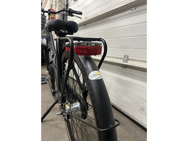 Dames stadsfiets 57 cm 3 versnellingen bsp, o-seven n7, onyx black matt - afbeelding 13 van  20