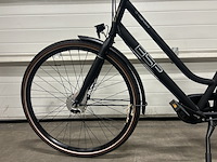Dames stadsfiets 57 cm 3 versnellingen bsp, o-seven n7, onyx black matt - afbeelding 12 van  20