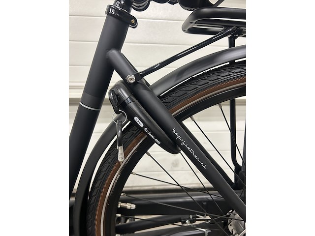 Dames stadsfiets 57 cm 3 versnellingen bsp, o-seven n7, onyx black matt - afbeelding 17 van  20