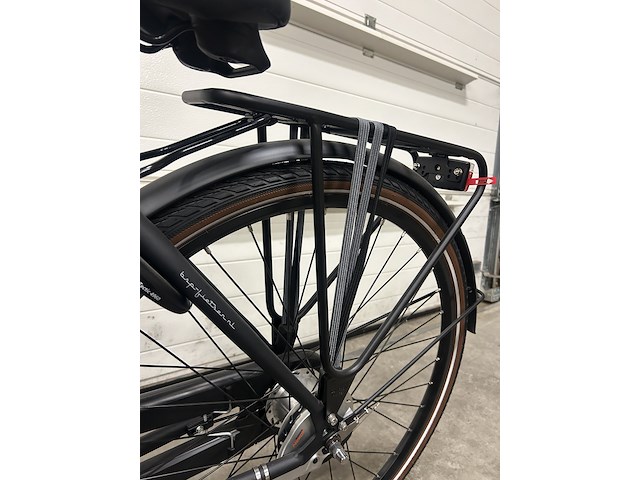 Dames stadsfiets 57 cm 3 versnellingen bsp, o-seven n7, onyx black matt - afbeelding 18 van  20