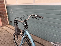 Dames stadsfiets frame maat 50 7 versnellingen pointer, step-in mama, peyton blue - afbeelding 4 van  17