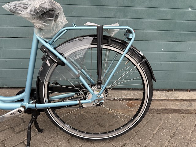 Dames stadsfiets frame maat 50 7 versnellingen pointer, step-in mama, peyton blue - afbeelding 11 van  17