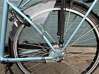 Dames stadsfiets frame maat 50 7 versnellingen pointer, step-in mama, peyton blue - afbeelding 12 van  17