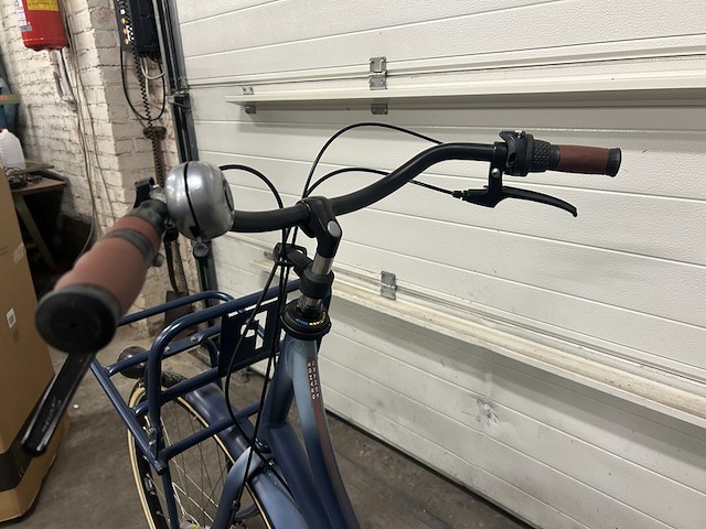 Dames stadsfiets frame maat 51 3 versnellingen, pointer, grande plus stone washed, stonewash blue - afbeelding 3 van  19