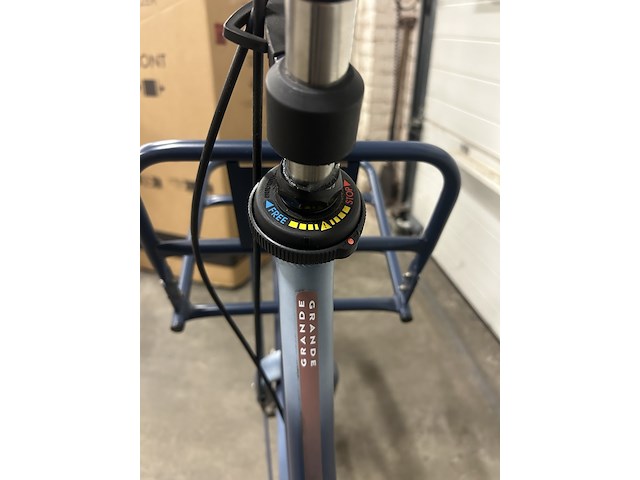 Dames stadsfiets frame maat 51 3 versnellingen, pointer, grande plus stone washed, stonewash blue - afbeelding 6 van  19