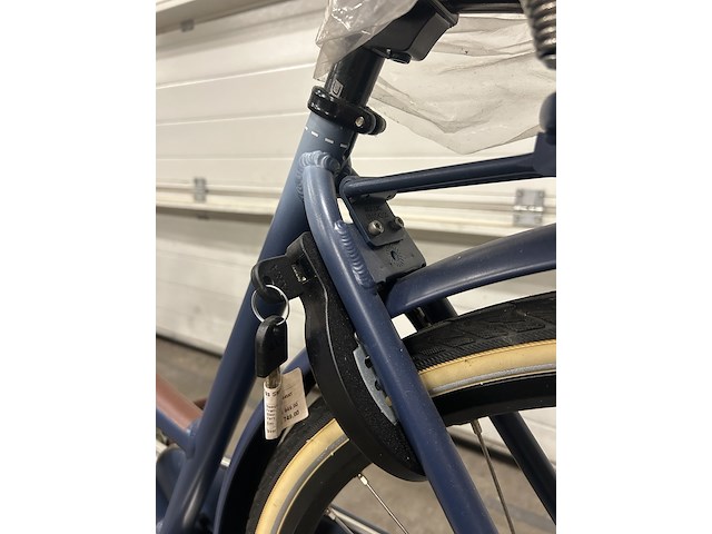 Dames stadsfiets frame maat 51 3 versnellingen, pointer, grande plus stone washed, stonewash blue - afbeelding 17 van  19