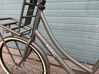 Dames stadsfiets frame maat 53 3 versnellingen, popal, daily dutch prestige n3, army green - afbeelding 3 van  18