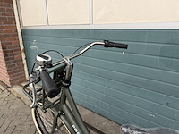Dames stadsfiets frame maat 53 3 versnellingen, popal, daily dutch prestige n3, army green - afbeelding 6 van  18