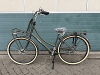 Dames stadsfiets frame maat 53 3 versnellingen, popal, daily dutch prestige n3, army green