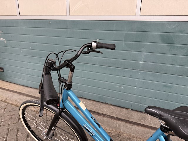 Dames stadsfiets frame maat 53 7 versnellingen, pointer, solara, tintel blue - afbeelding 2 van  13