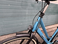 Dames stadsfiets frame maat 53 7 versnellingen, pointer, solara, tintel blue - afbeelding 5 van  13