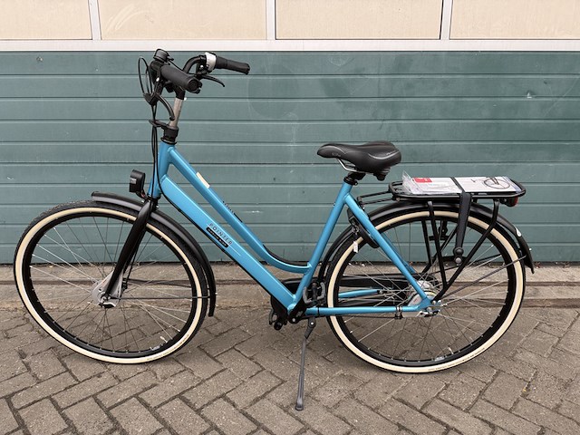 Dames stadsfiets frame maat 53 7 versnellingen, pointer, solara, tintel blue - afbeelding 1 van  13