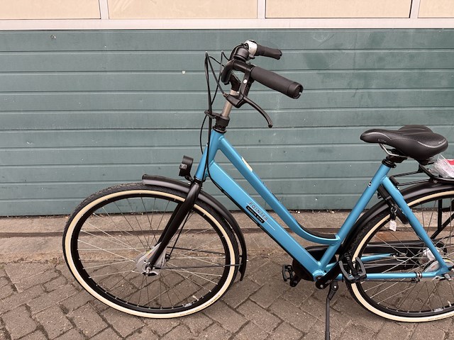 Dames stadsfiets frame maat 53 7 versnellingen, pointer, solara, tintel blue - afbeelding 13 van  13
