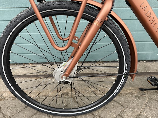 Dames stadsfiets frame maat 57 7 versnellingen, bsp, la dolce vita, desert glow - afbeelding 9 van  17