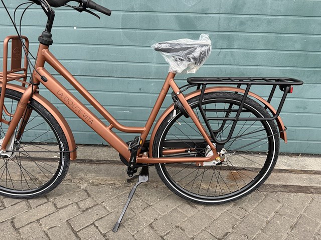 Dames stadsfiets frame maat 57 7 versnellingen, bsp, la dolce vita, desert glow - afbeelding 11 van  17