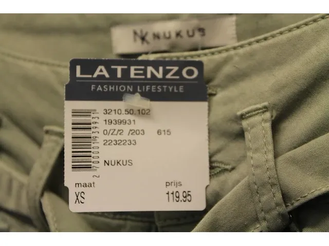 Damesbroek mukus maat xs. adviesverkoopprijs € 119,95 - afbeelding 4 van  4