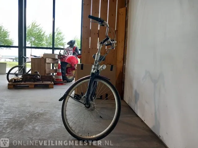 Damesfiets batavus, holiday, blauw - afbeelding 12 van  17