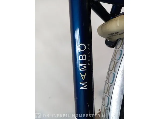 Damesfiets batavus, mambo, blauw - afbeelding 4 van  17
