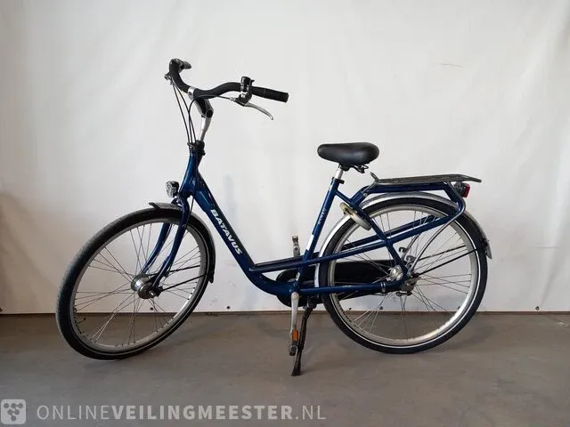 Damesfiets batavus, mambo, blauw - afbeelding 1 van  17