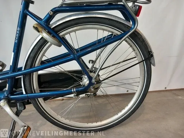 Damesfiets batavus, mambo, blauw - afbeelding 14 van  17