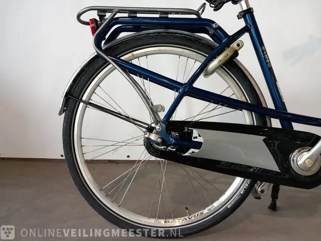 Damesfiets batavus, mambo, blauw - afbeelding 15 van  17