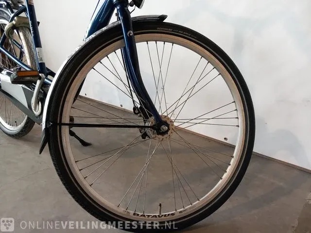 Damesfiets batavus, mambo, blauw - afbeelding 16 van  17