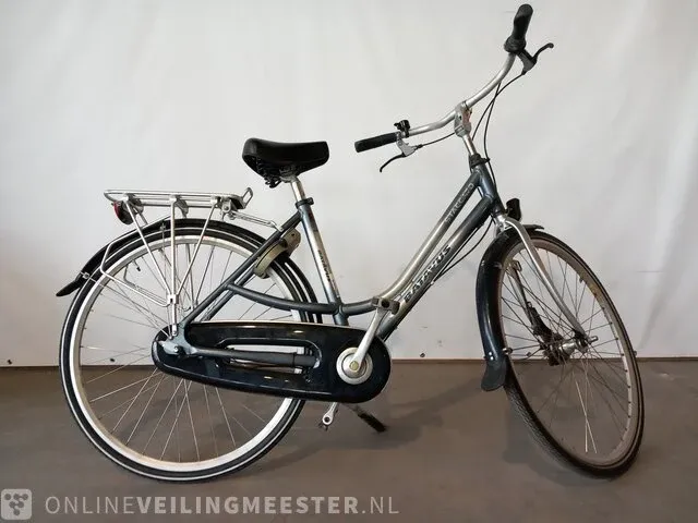 Damesfiets batavus, staccato, grijs / chroom - afbeelding 6 van  13