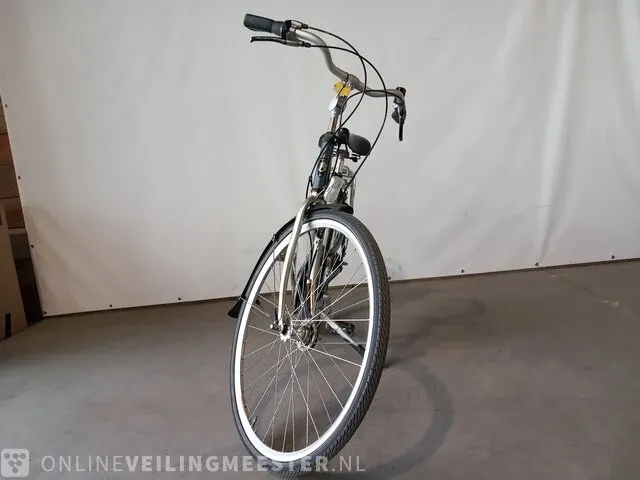 Damesfiets batavus, staccato, grijs / chroom - afbeelding 7 van  13